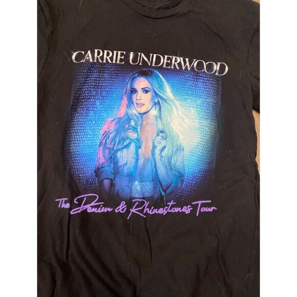 2023 CARRIE UNDERWOOD - Denim & Rhinestones - Tour Shirt  Womens MED - Picture 2 of 5